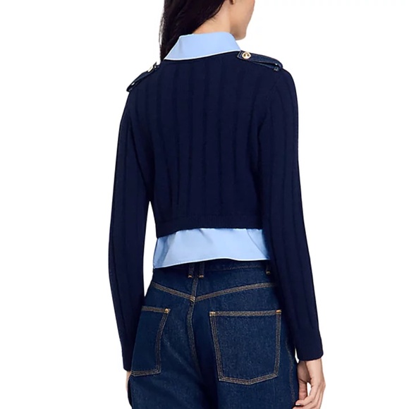 Jules Layered Look Sweater - Picture 2 of 7